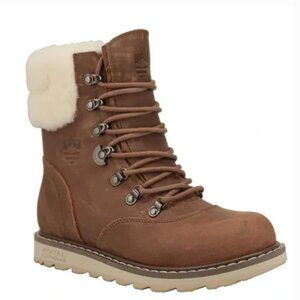 Royal Canadian Lethbridge Sheepskin Boots Sz 7